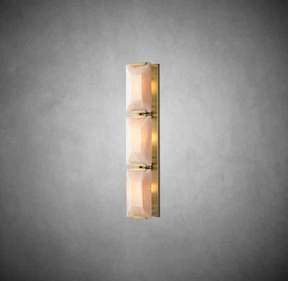 Charles Calcite Triple Indoor Wall Sconce Fixture