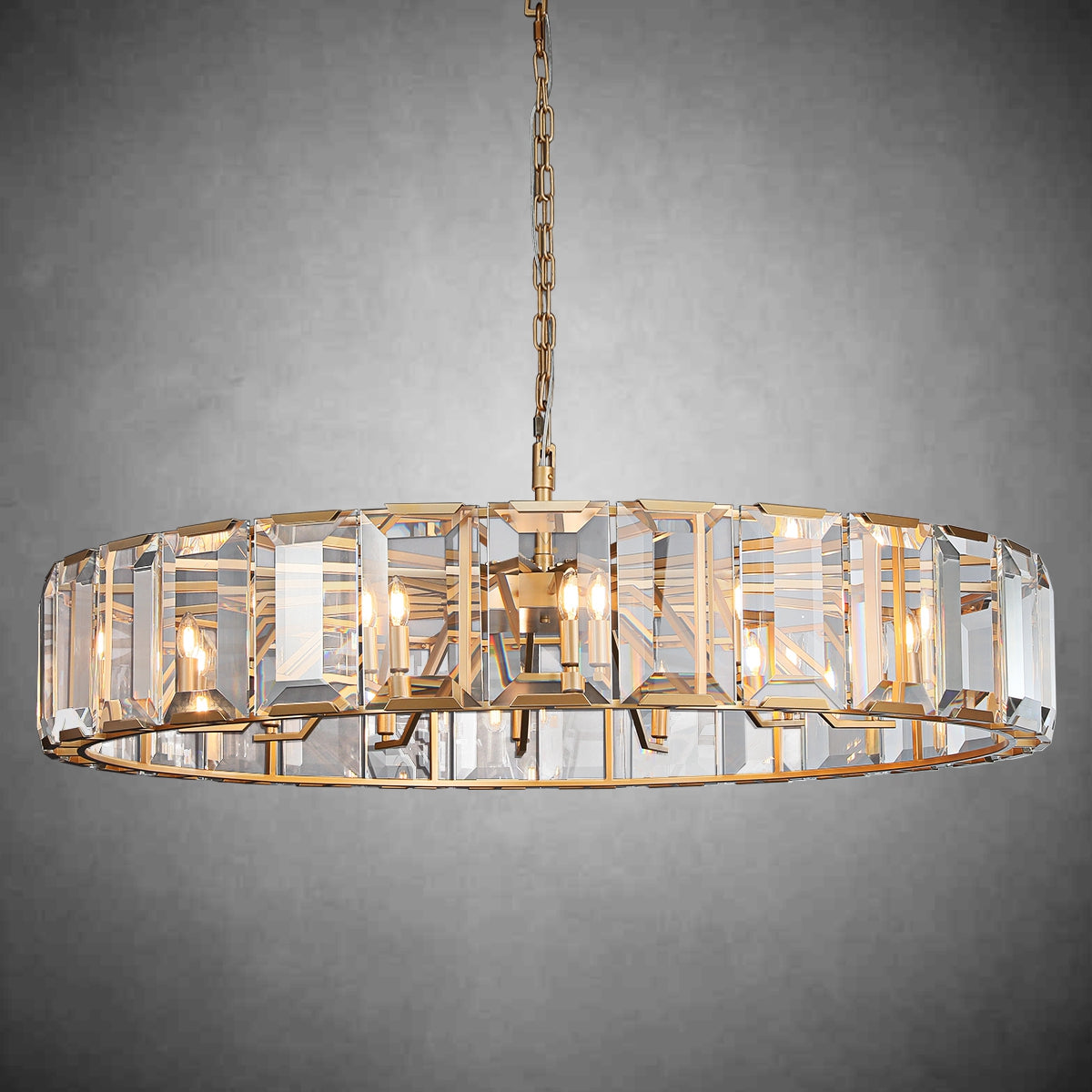 Charles Modern Crystal Round Chandelier