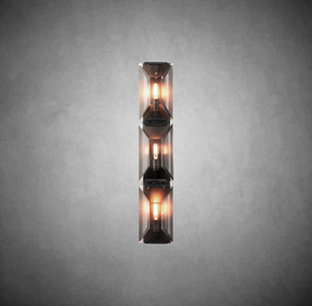 Charles Multicurve Crystal Triple Wall Sconce