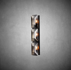 Charles Multicurve Crystal Triple Wall Sconce