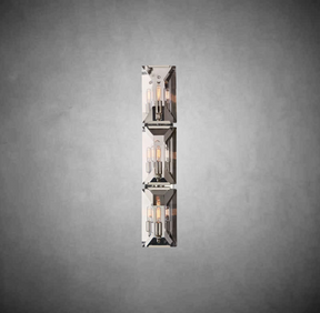Charles Multicurve Crystal Triple Wall Sconce