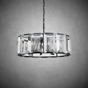 Charles Multicurve Modern Crystal Round Chandelier