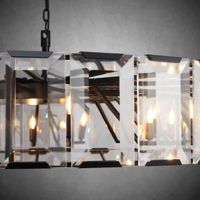 Charles Multicurve Modern Crystal Round Chandelier