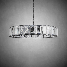 Charles Multicurve Modern Crystal Round Chandelier