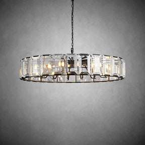 Charles Multicurve Modern Crystal Round Chandelier