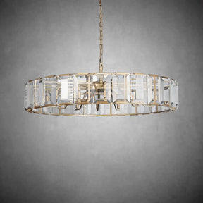 Charles Multicurve Modern Crystal Round Chandelier