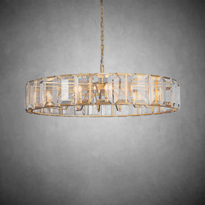 Charles Multicurve Modern Crystal Round Chandelier