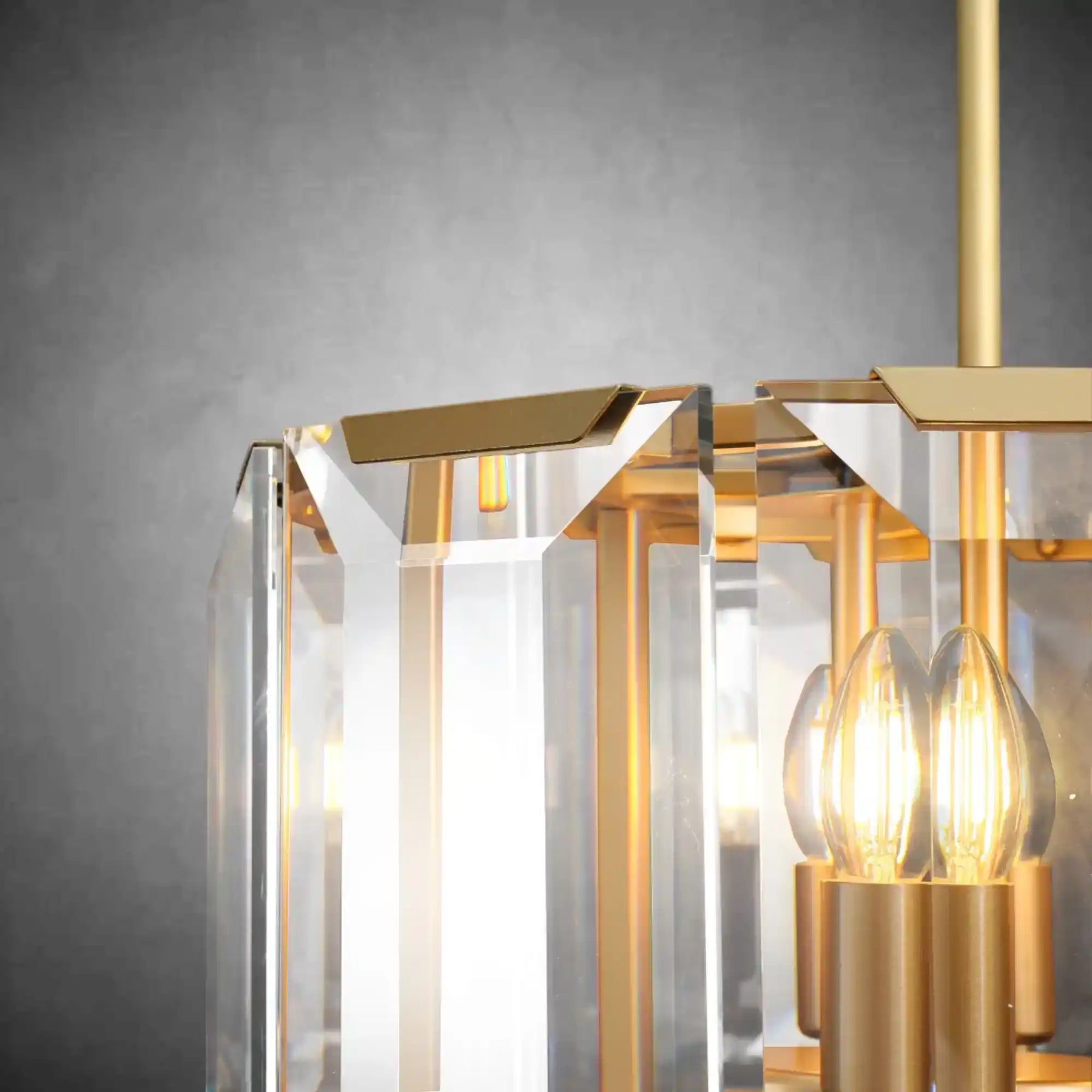 Charles Multicurve Modern Crystal Round Chandelier