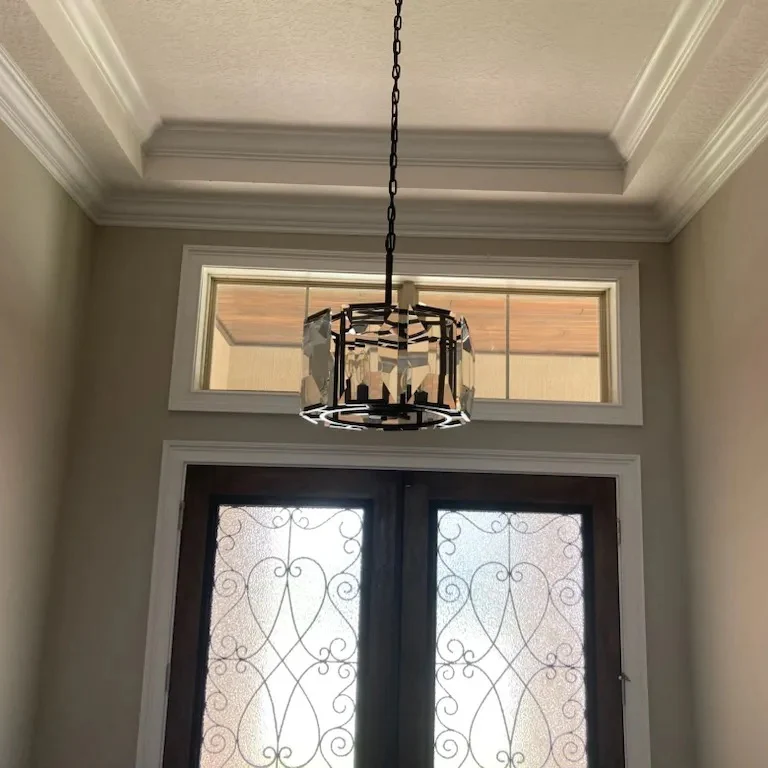 Charles Multicurve Modern Crystal Round Chandelier