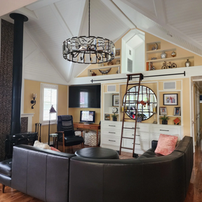 Charles Multicurve Modern Crystal Round Chandelier