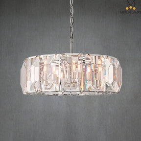 Charles Multicurve Modern Crystal Round Chandelier, Dinning Table Lamp