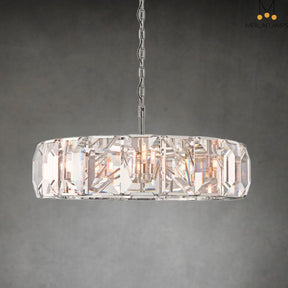 Charles Multicurve Modern Crystal Round Chandelier, Dinning Table Lamp