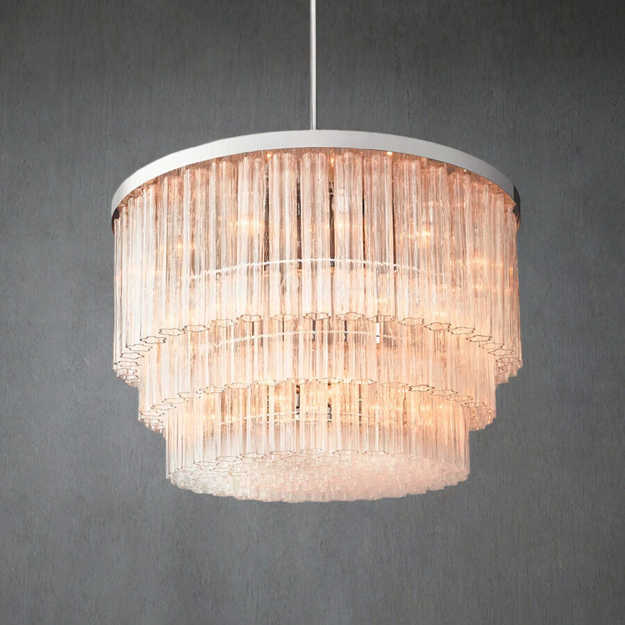 Cieno Round 3-Tier Chandelier 48″