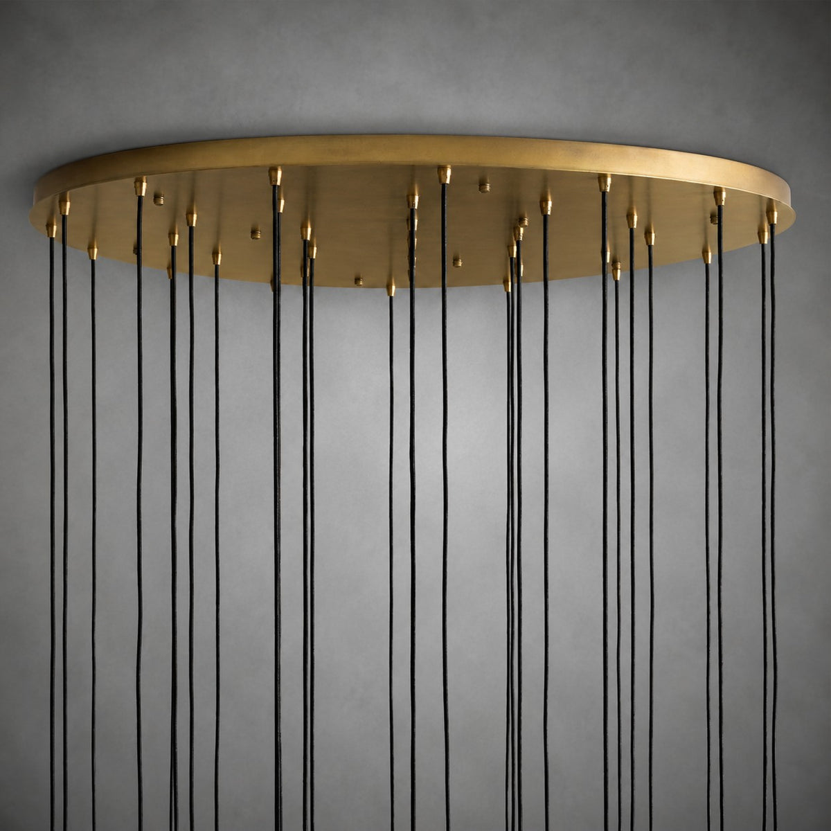 Colvane Fluted Glass Round Chandelier