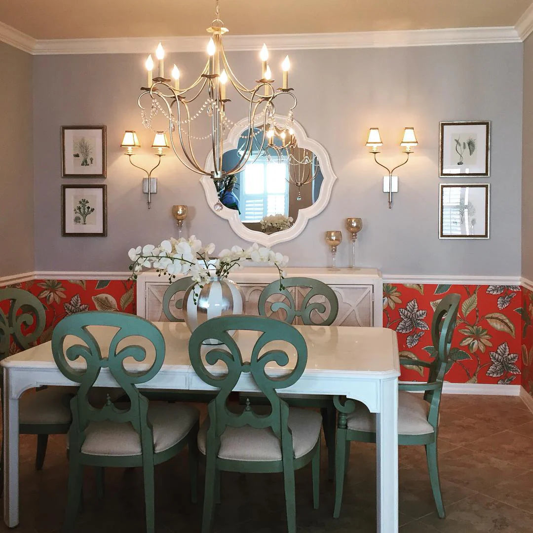 Crystal Lights Large Gold & Silver Chandelier For living room