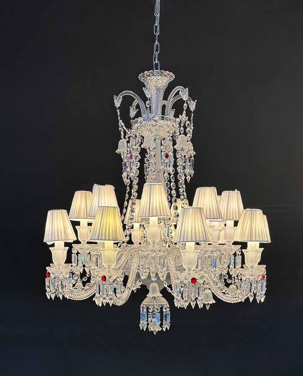 Custom Made 18 Lights Zenith Chandelier Bacara Chandelier Crystal Lighting