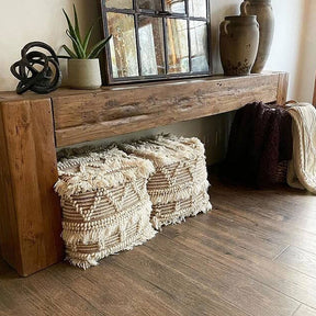 Reclaimed Teak Wood Console Table