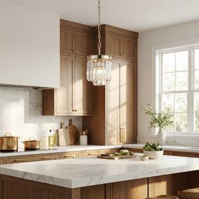 Selene Linear Crystal Chandelier