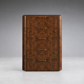 Warm Textured Wood Bedroom Chest