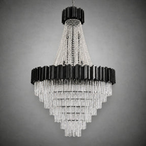 Preston Contemporary Crystal Round Chandelier