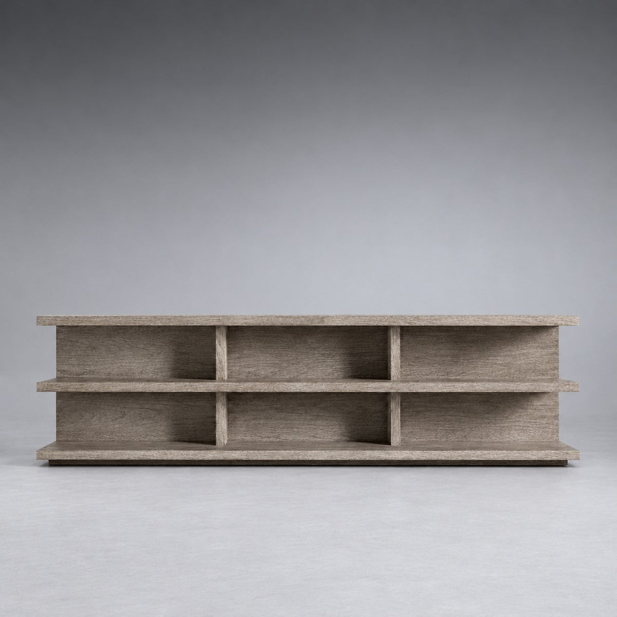 Contemporary Wood Console Table