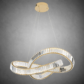 Aletta Slim Halo Chandelier