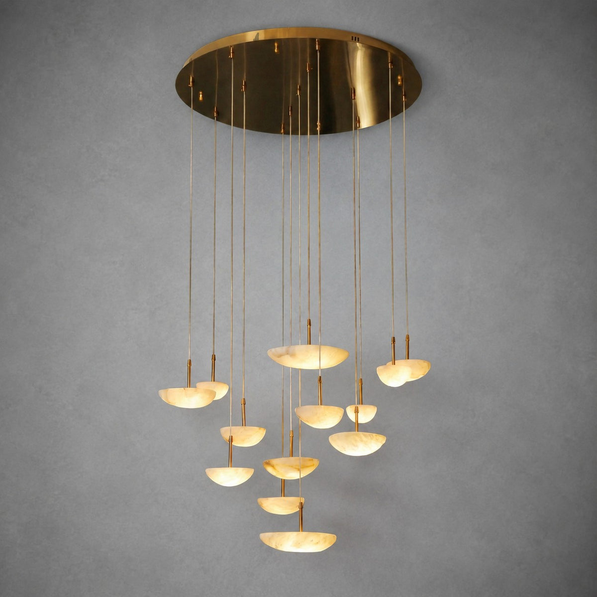 Ciottolo Modern Alabaster Pendant Light Fixtures