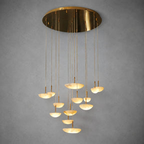 Ciottolo Modern Alabaster Pendant Light Fixtures