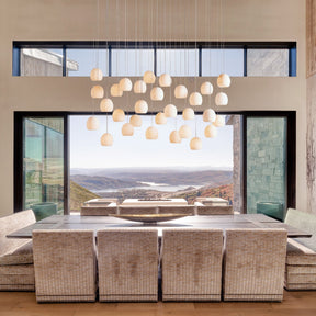 Maeva Rectangular Chandelier 7 LIGHT/ 15 LIGHT/ 30 LIGHT