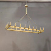 Dania Camina Luxury Vintage Rectangular Chandelier