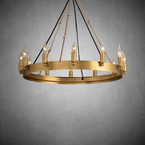 Dania Camina Luxury Vintage Round Chandelier