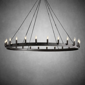 Dania Camina Luxury Vintage Round Chandelier