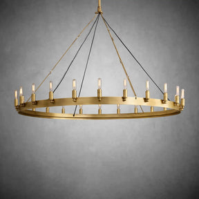 Dania Camina Luxury Vintage Round Chandelier
