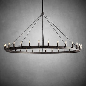Dania Camina Luxury Vintage Round Chandelier