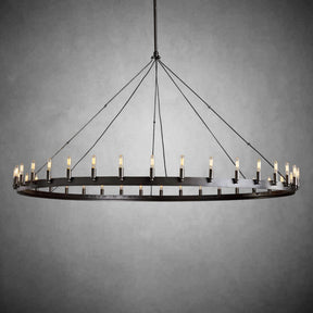 Dania Camina Luxury Vintage Round Chandelier