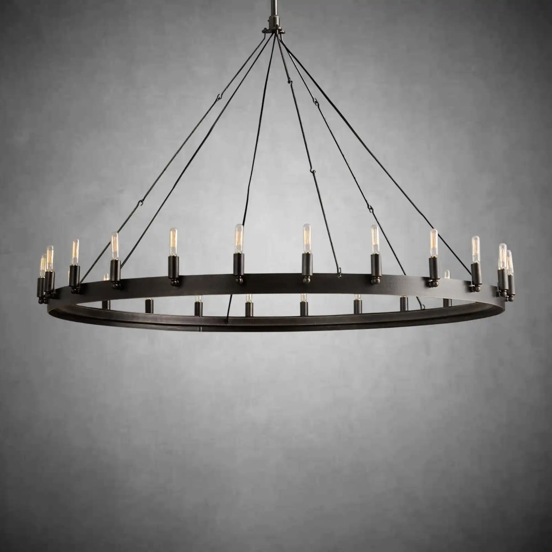 Dania Camina Luxury Vintage Round Chandelier