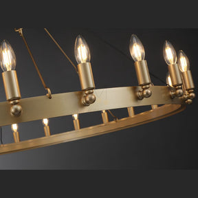 Dania Camina Luxury Vintage Round Chandelier