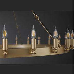 Dania Camina Luxury Vintage Round Chandelier