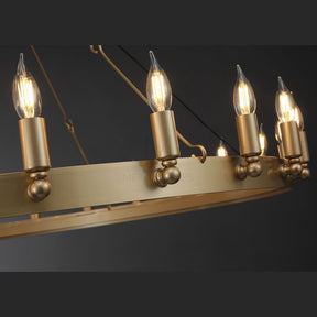 Dania Camina Luxury Vintage Round Chandelier