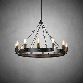 Dania Camina Luxury Vintage Round Chandelier