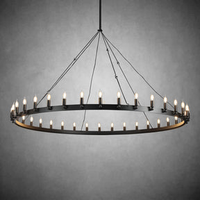 Dania Camina Luxury Vintage Round Chandelier