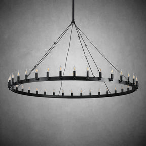 Dania Camina Luxury Vintage Round Chandelier