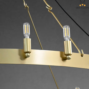 Dania Camina Luxury Vintage Round Chandelier