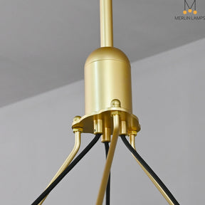 Dania Camina Luxury Vintage Round Chandelier