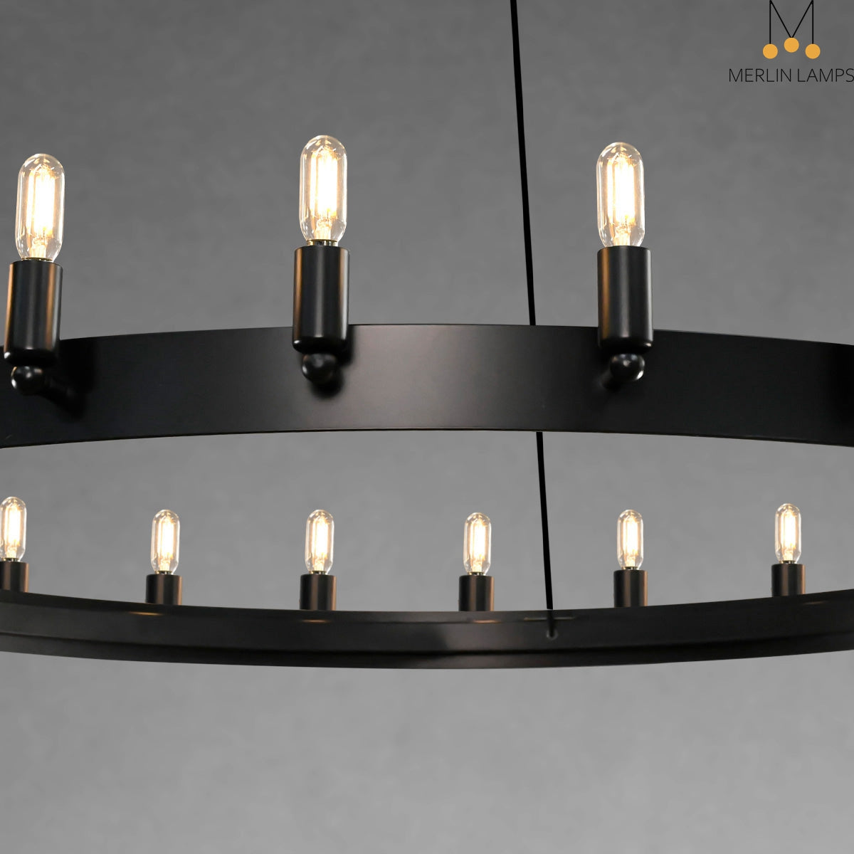 Dania Camina Luxury Vintage Round Chandelier