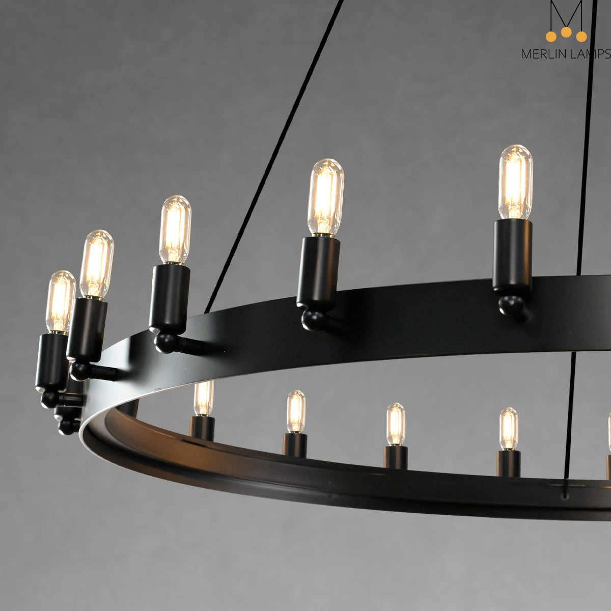 Dania Camina Luxury Vintage Round Chandelier