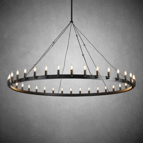 Dania Series Luxury Vintage Filament Round Chandelier, Classic Chandelier Lighting Fixture (Copy)