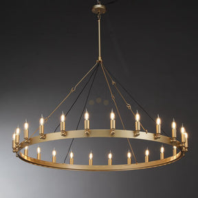 Dania Series Luxury Vintage Filament Round Chandelier, Classic Chandelier Lighting Fixture (Copy)