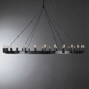 Dania Series Luxury Vintage Filament Round Chandelier, Classic Chandelier Lighting Fixture (Copy)