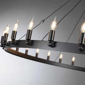 Dania Camina Luxury Vintage Round Chandelier